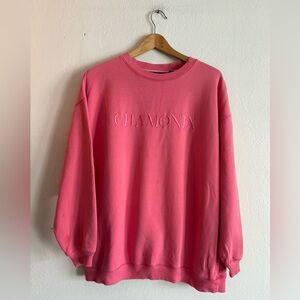 CHAMONIX Apres Ski Oversized Crewneck Sweatshirt